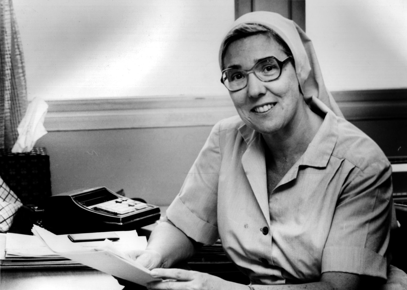 1985-09-07-Holy Cross principal